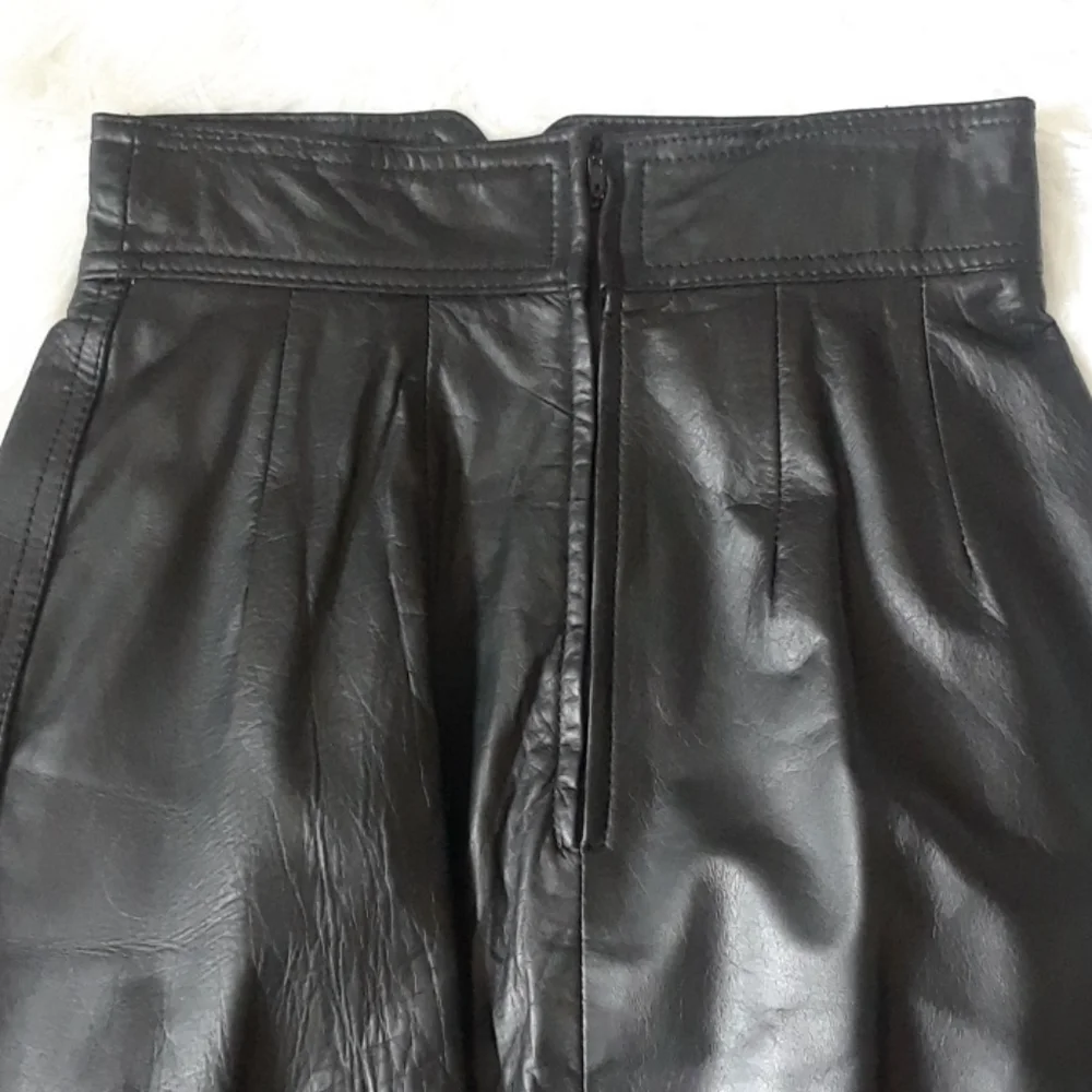 Berman's VINTAGE Leather Pencil Skirt